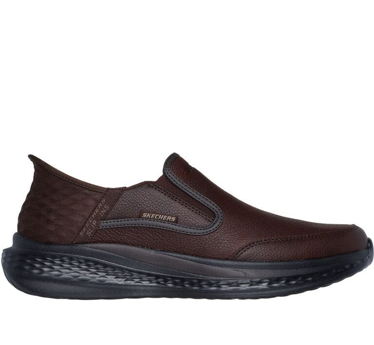 کفش چرم مردانه اسکچرز مدل Skechers 205237-RDBR - ۴۰